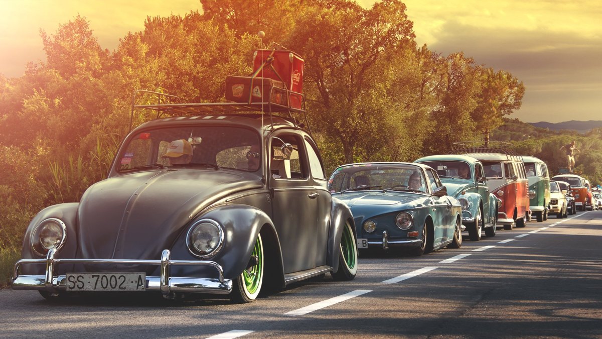 Volkswagen Beetle 2 ретро стиль