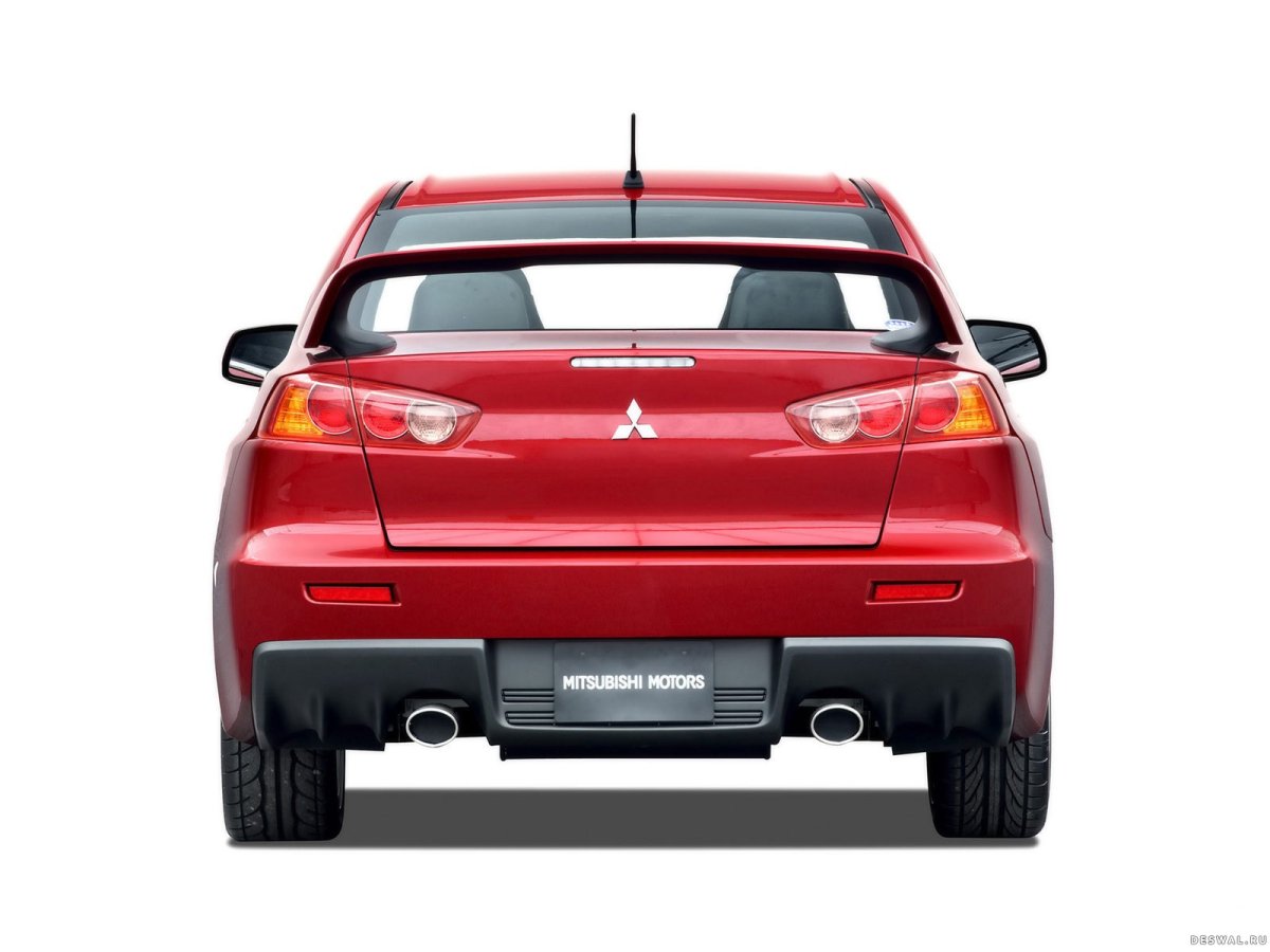 Mitsubishi Lancer EVO 10 back