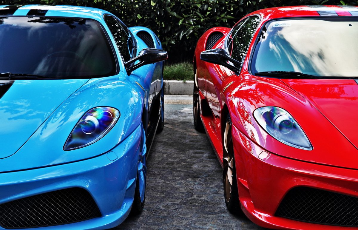 Ferrari f430 Scuderia Blue