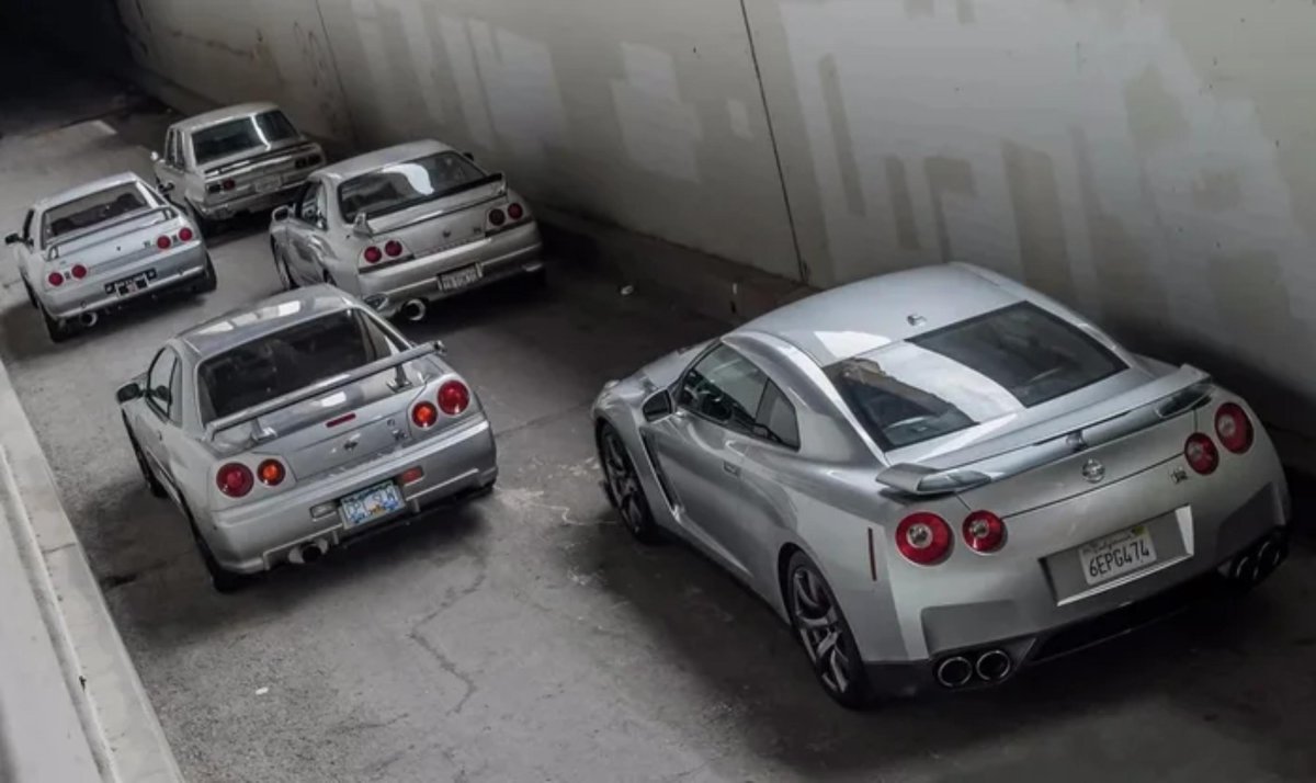 Nissan Skyline GTR Эволюция