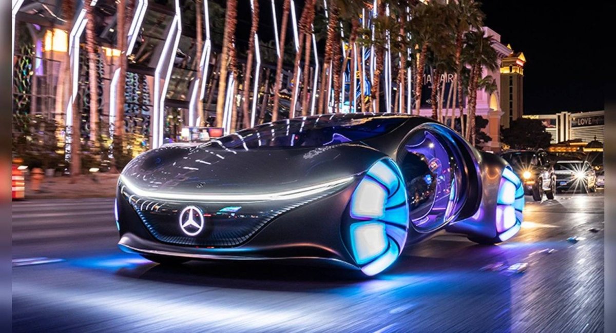 Электрокар Мерседес Benz Vision