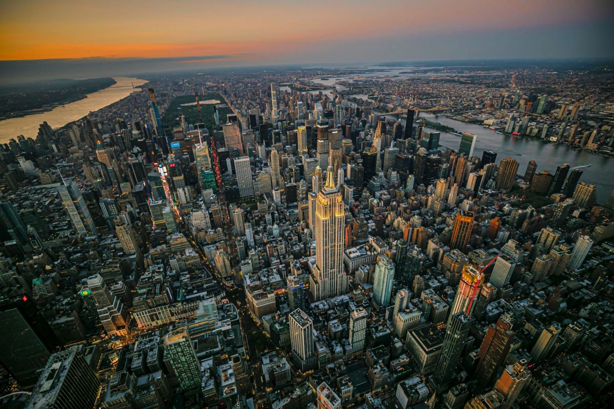 Нью Йорк с высоты