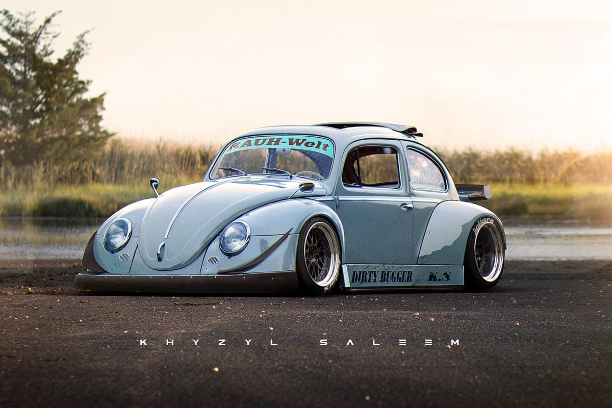 VW Beetle rauh Welt