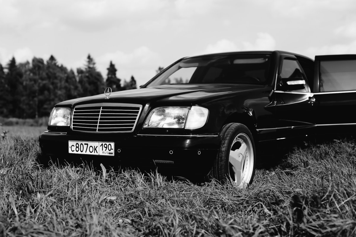 Mercedes Benz w140 s600 Бандитский