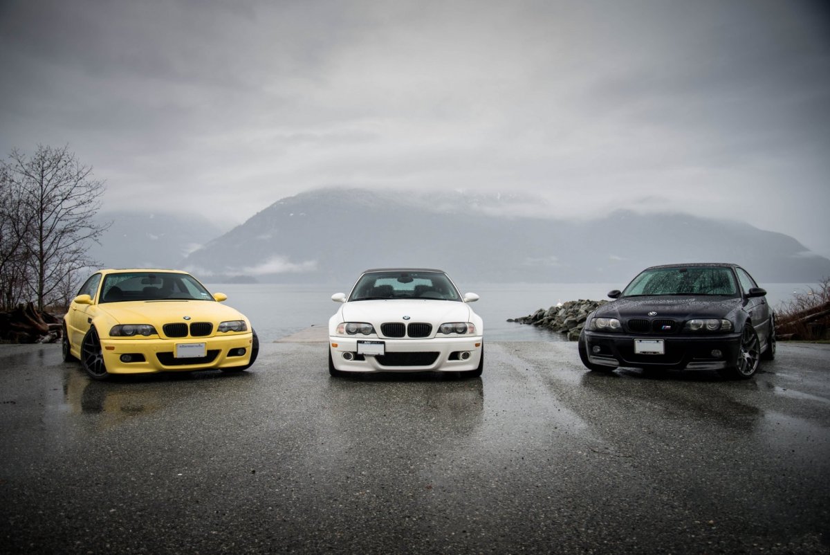 BMW e46 Black and White