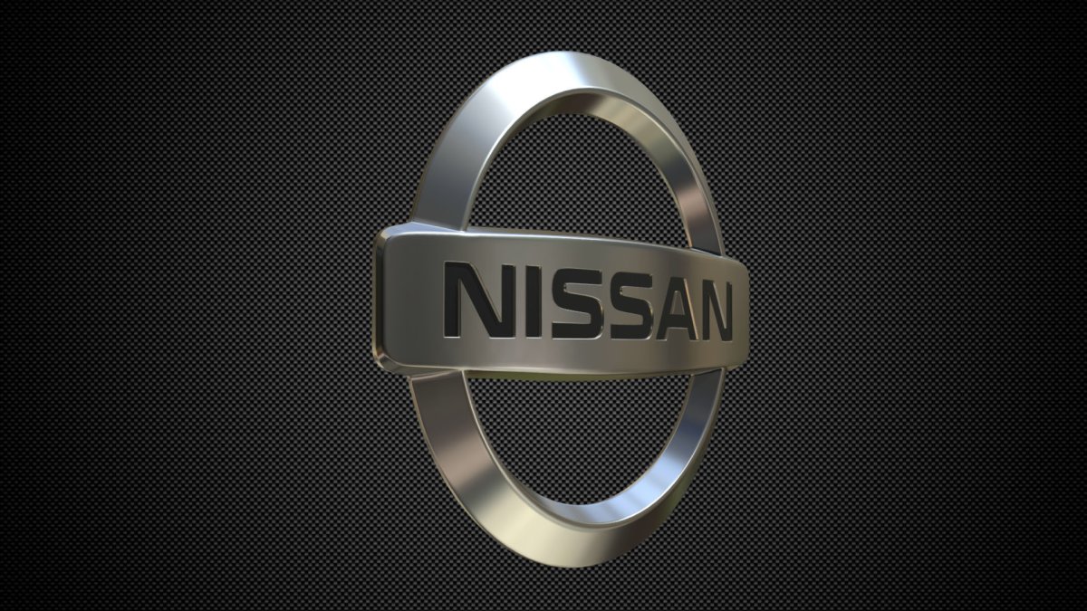Обои Nissan логотип
