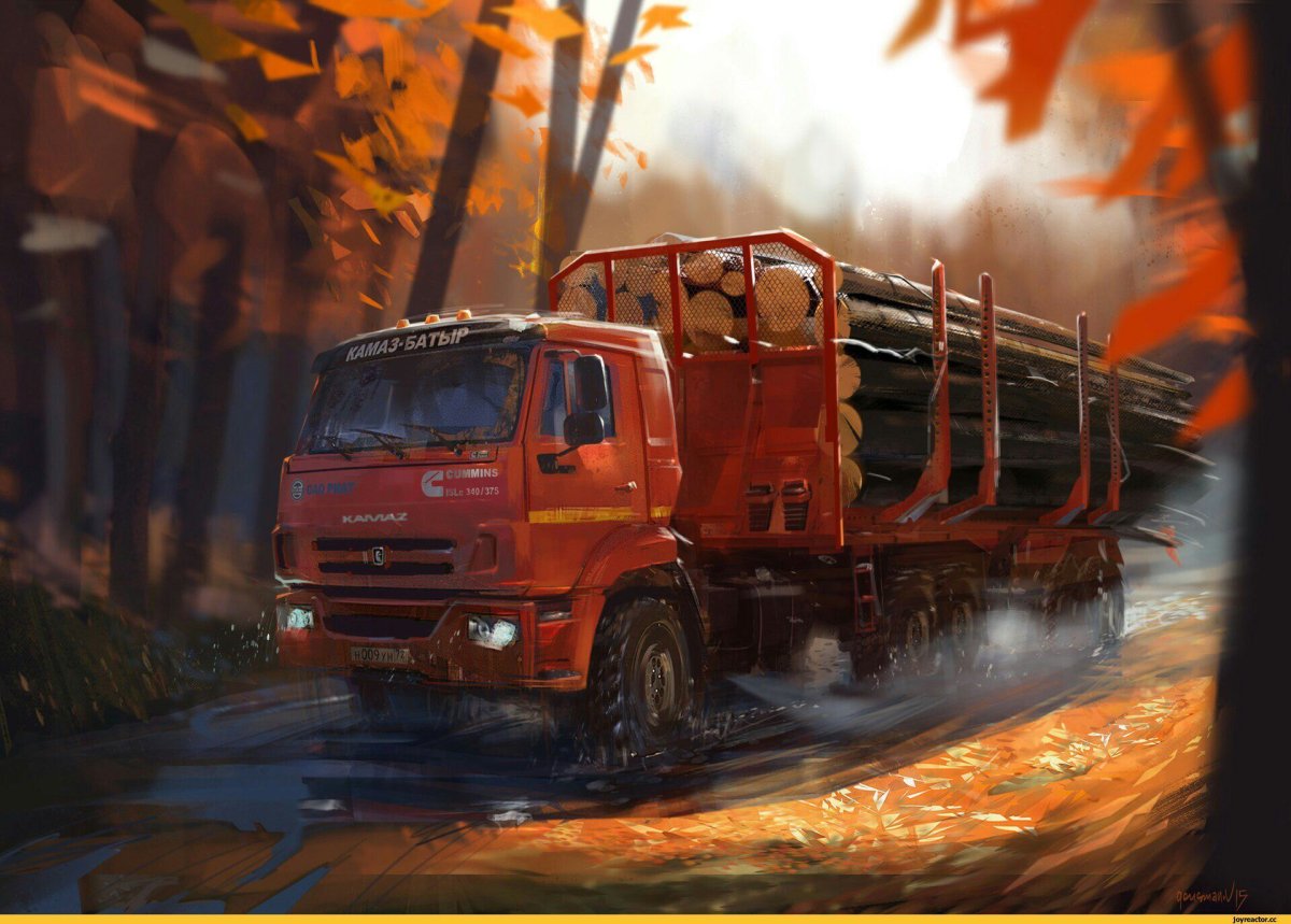 Грузовик арт