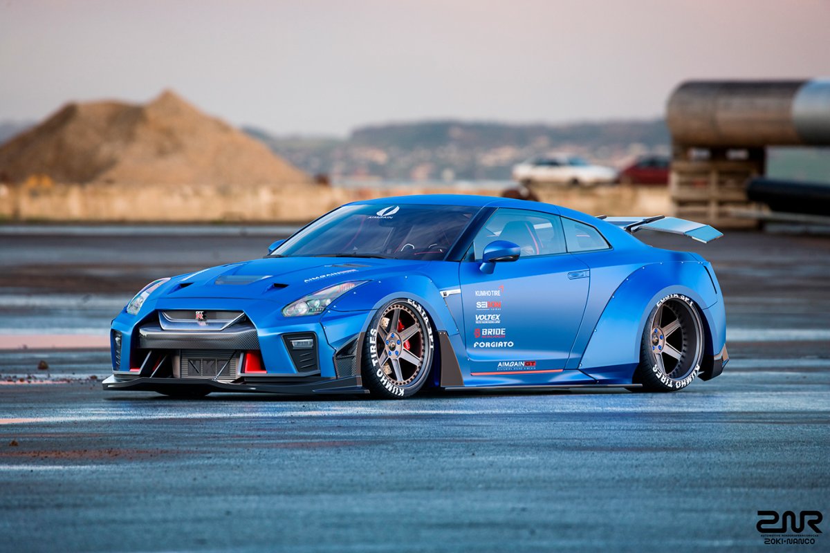 Nissan GTR r35 AIMGAIN gt