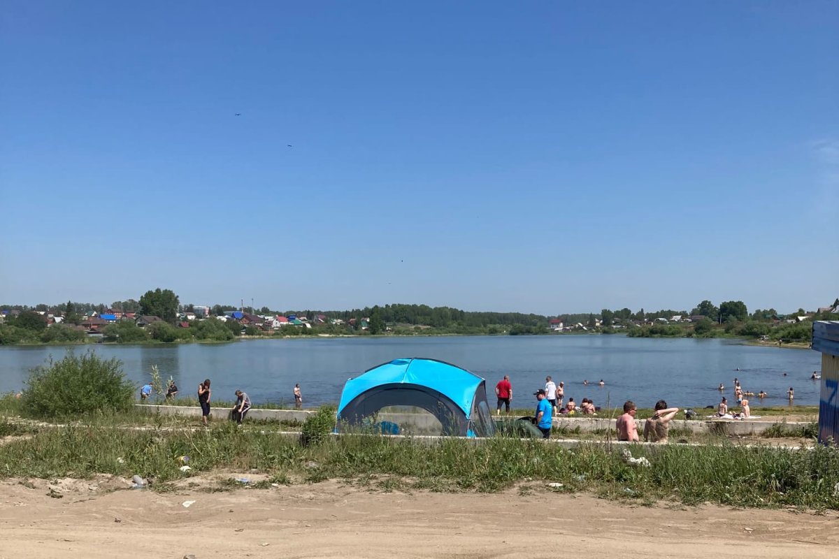 Озеро Старица Новосибирск