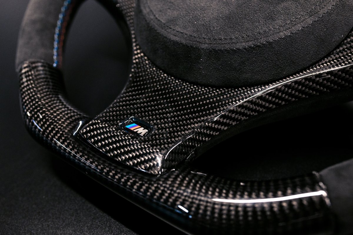 BMW x3 e83 карбоновые накладки на руль