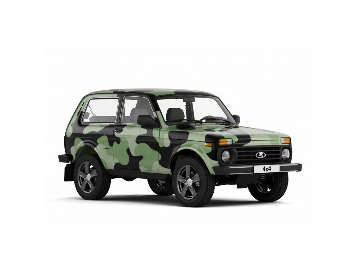 Lada ВАЗ 2121 4x4 камуфляж джунгли