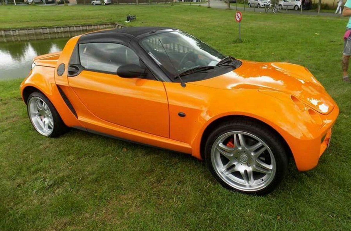 Smart Roadster оранжевый