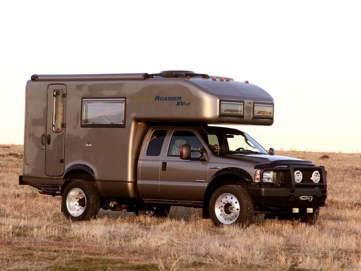 EARTHROAMER XV-lt Ford 550 Truck Camper,
