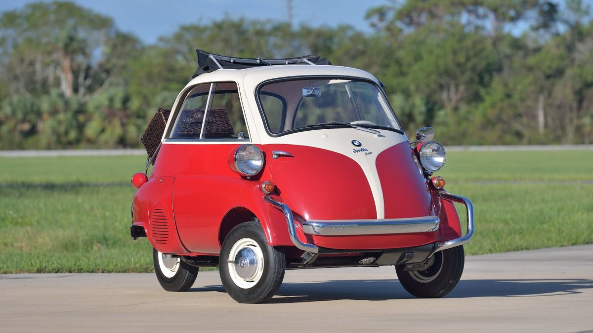 Трехколесный BMW Isetta