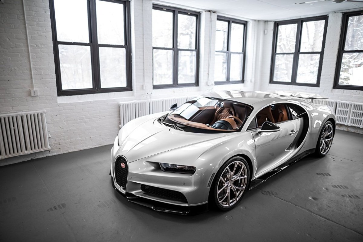 Bugatti Chiron White