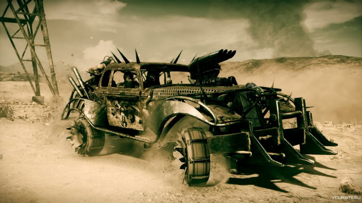 Корпус машины в Mad Max