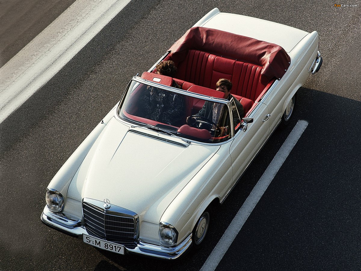 Mercedes w115 кабриолет