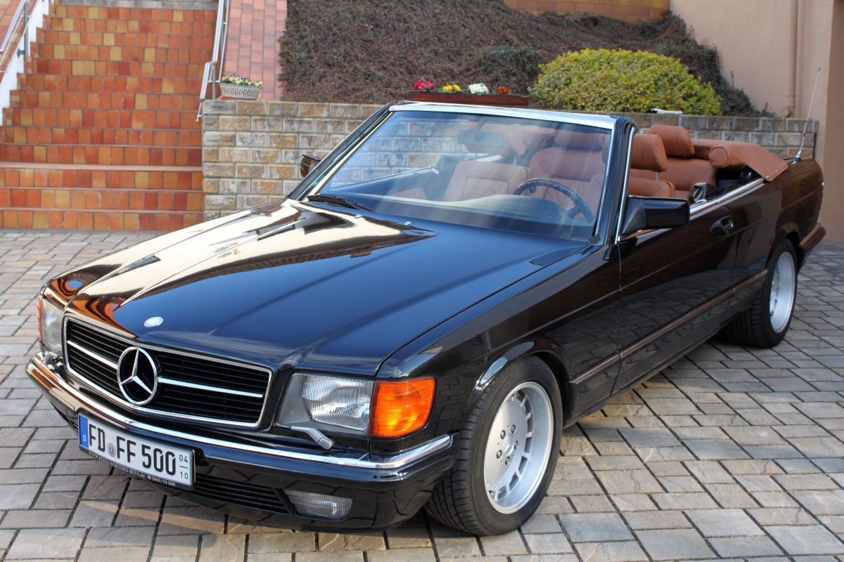Mercedes-Benz w126 кабриолет