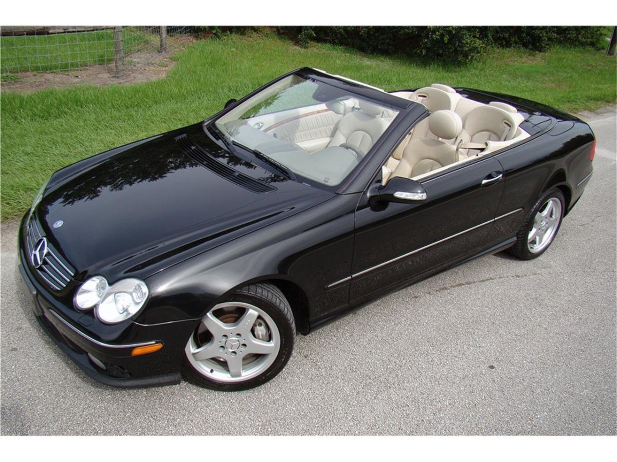 Мерседес кабриолет CLK 500