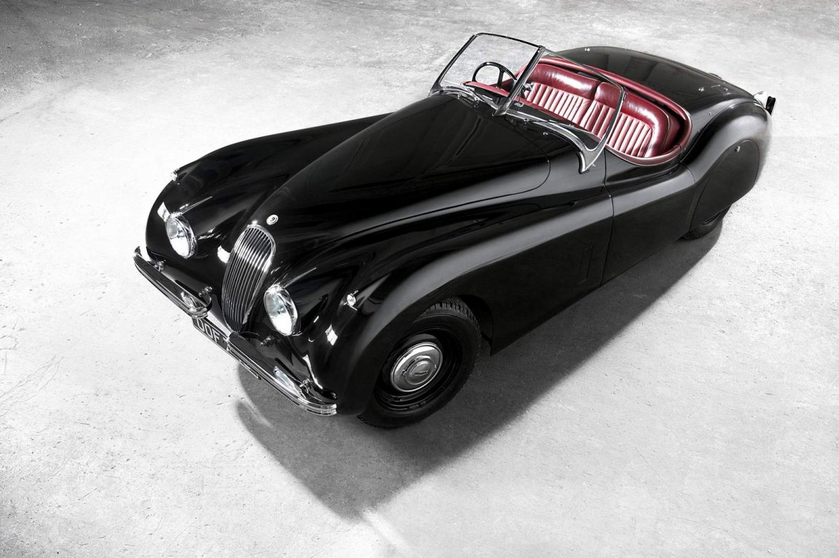 Jaguar xk120 кабриолет