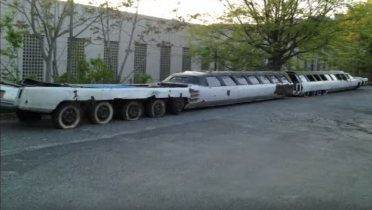 Cadillac Eldorado 1976 самый длинный лимузин