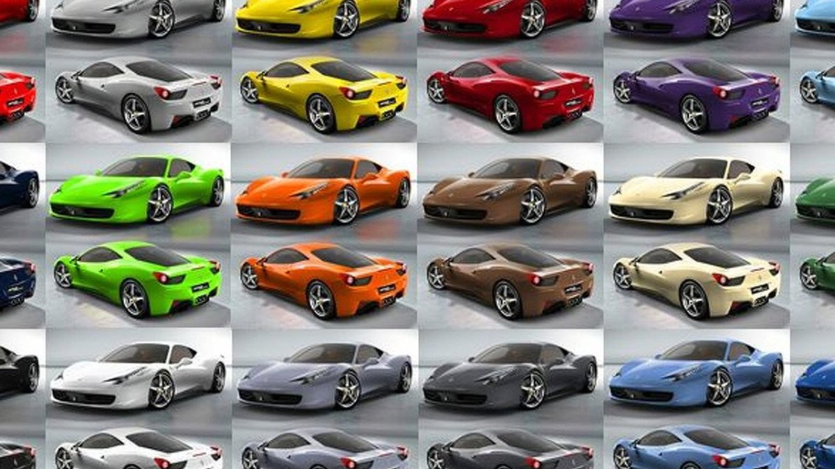 Самые популярные цвета автомобилей