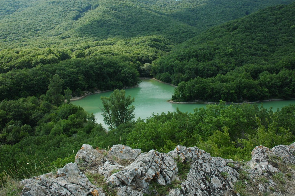 Озеро ворон Судак