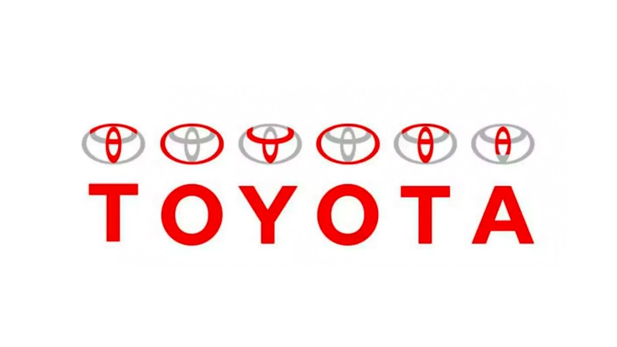 Toyota Эволюция логотипа