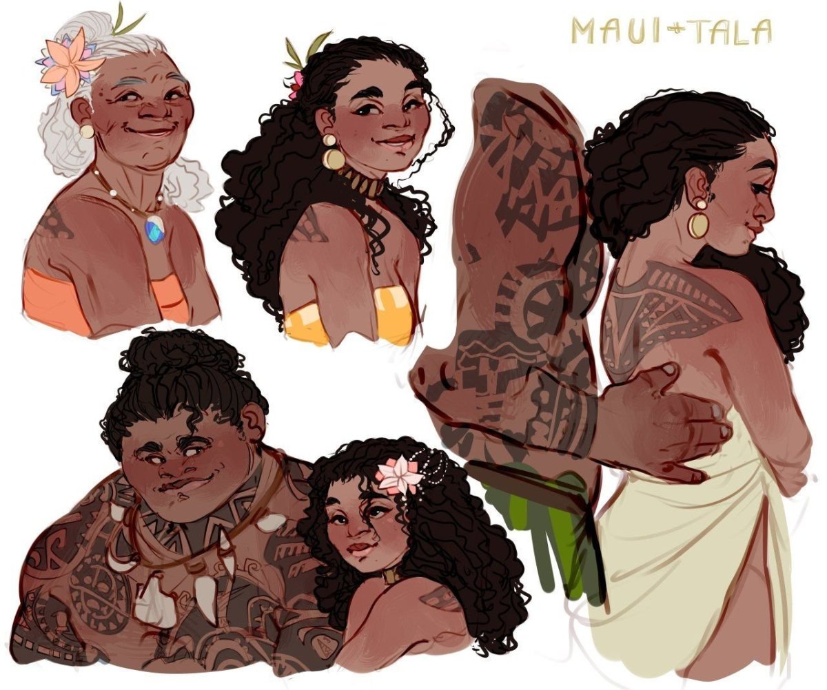 Моана и Мауи комиксы