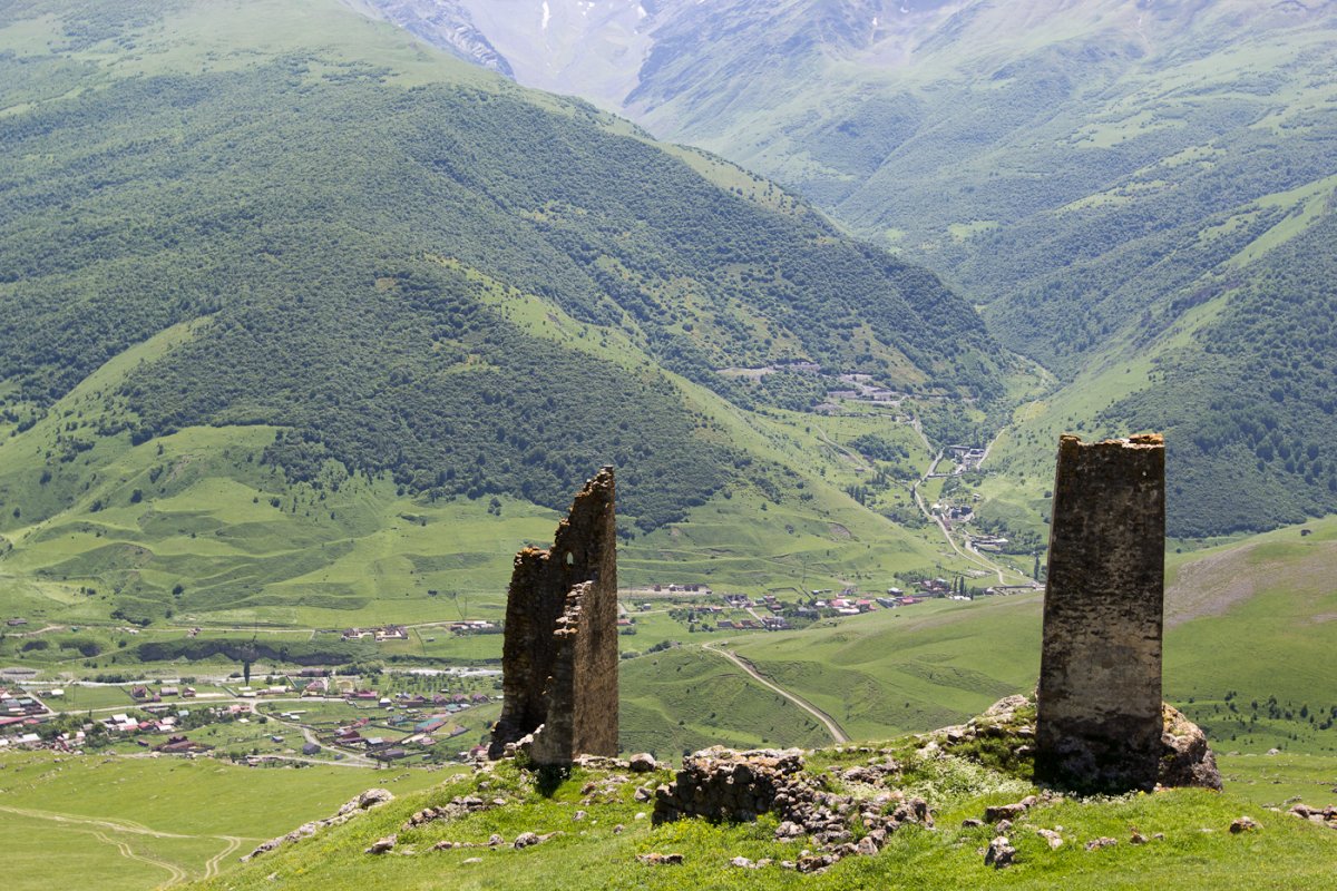 Поселок Фиагдон Северная Осетия