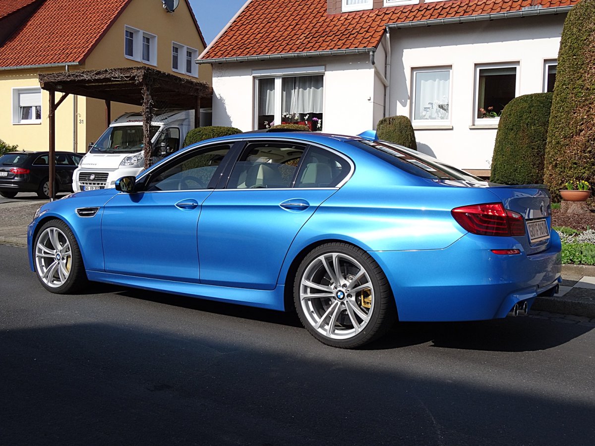 BMW f10 Montecarlo Blue