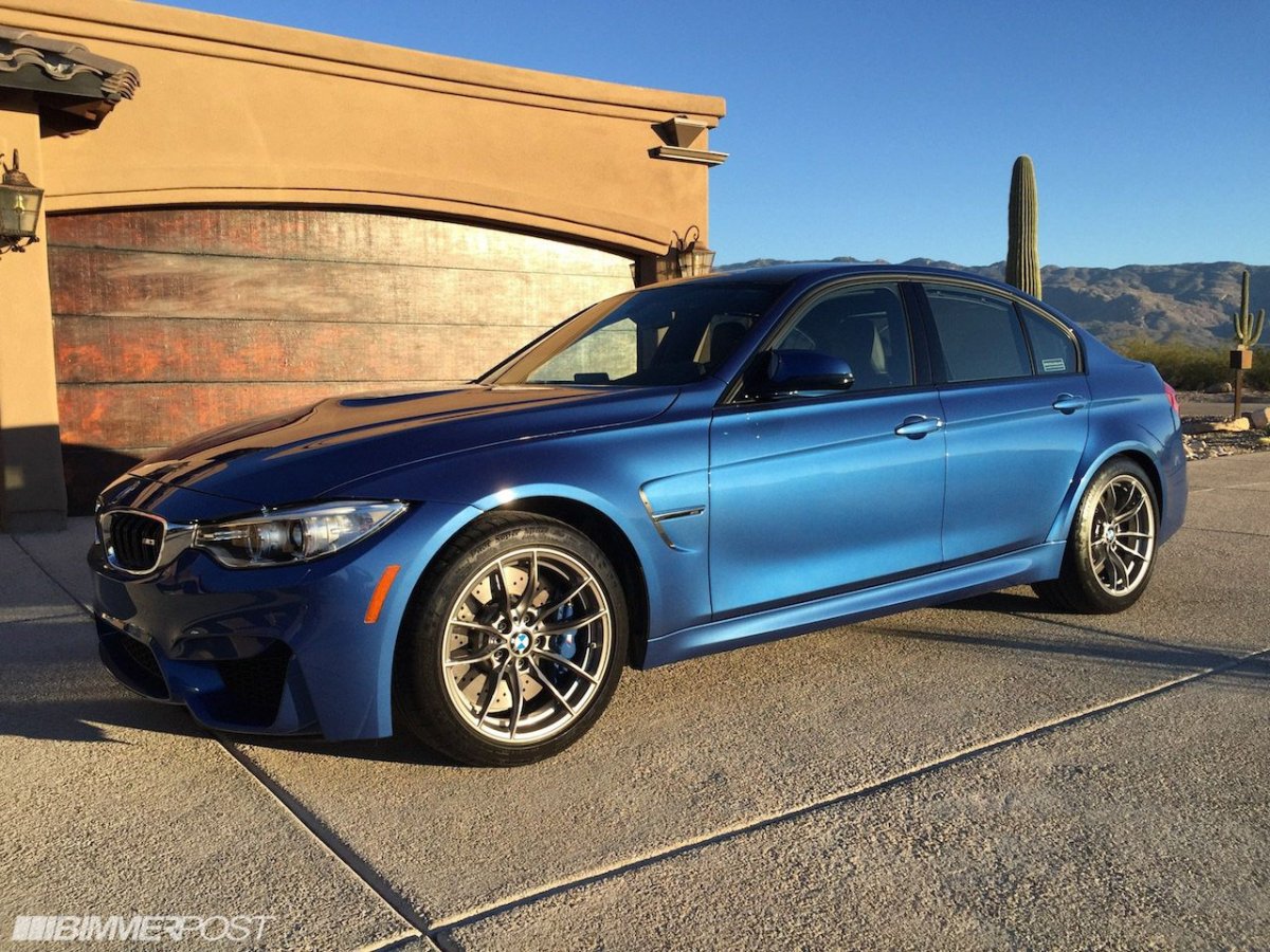 BMW m3 f80 Blue