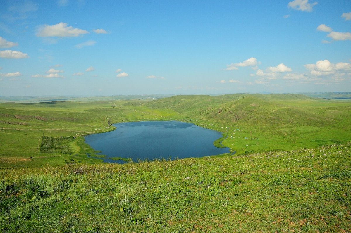 Озеро Домежак Хакасия