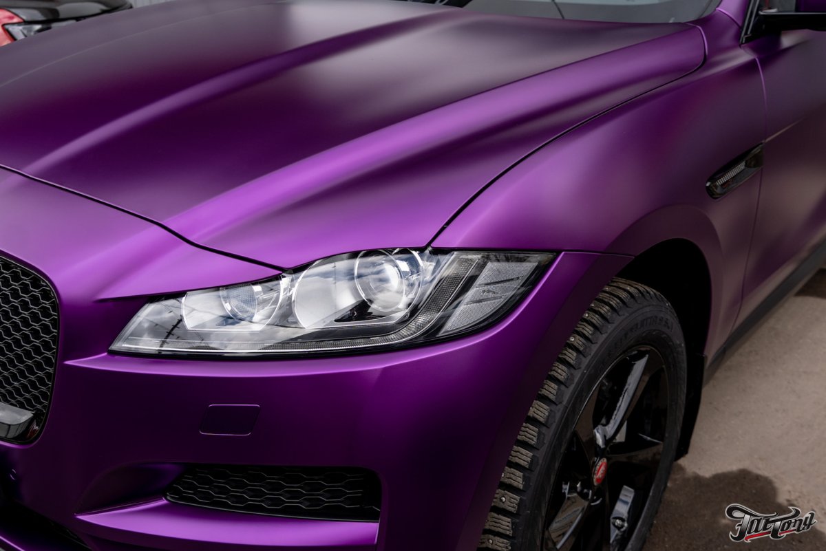 Mercedes w204 фиолетовый матовый