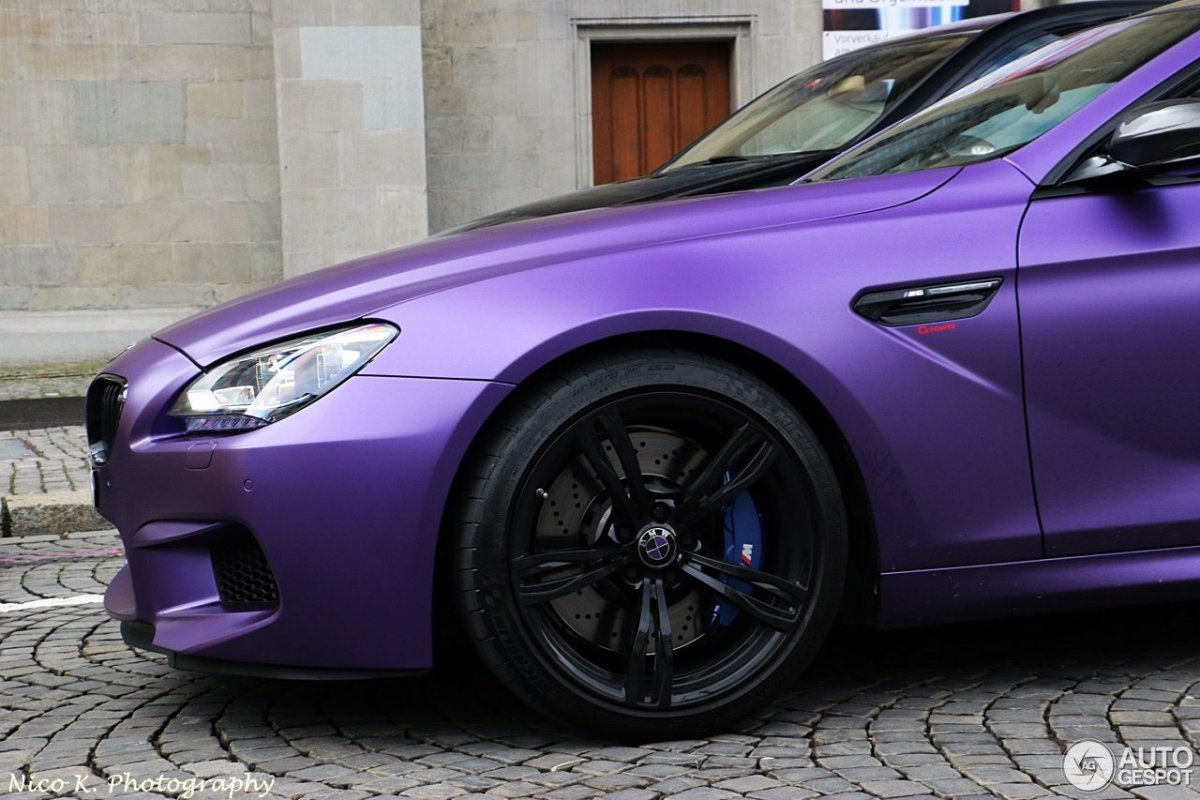 BMW m6 Purple