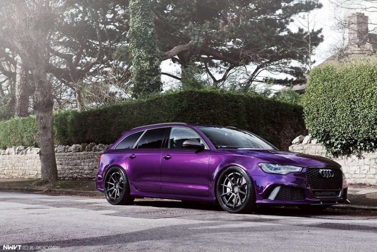 Audi rs6 Purple
