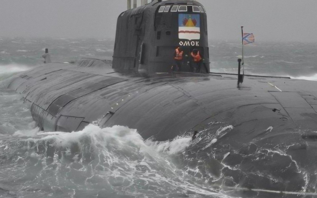 Атомная подводная лодка к-186 «Омск»
