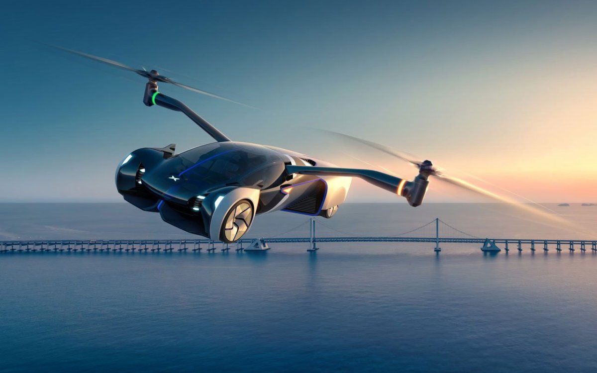 Летающий автомобиль Китай