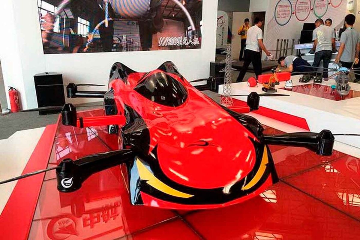 Летающие машины в Китае