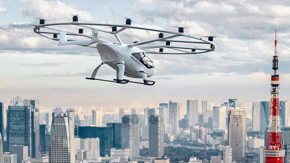 Летающие такси в Японии