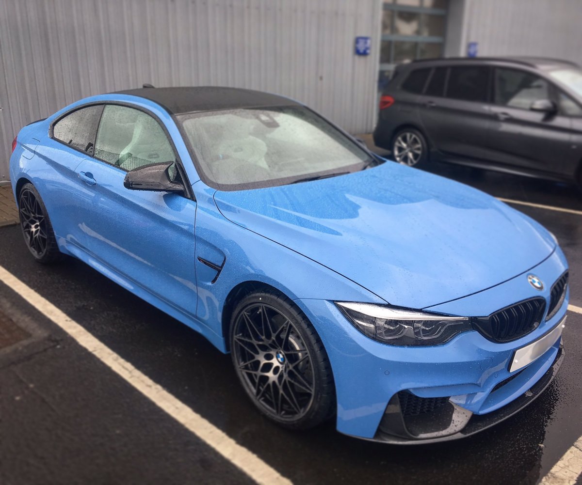 BMW m4 Marina Blue