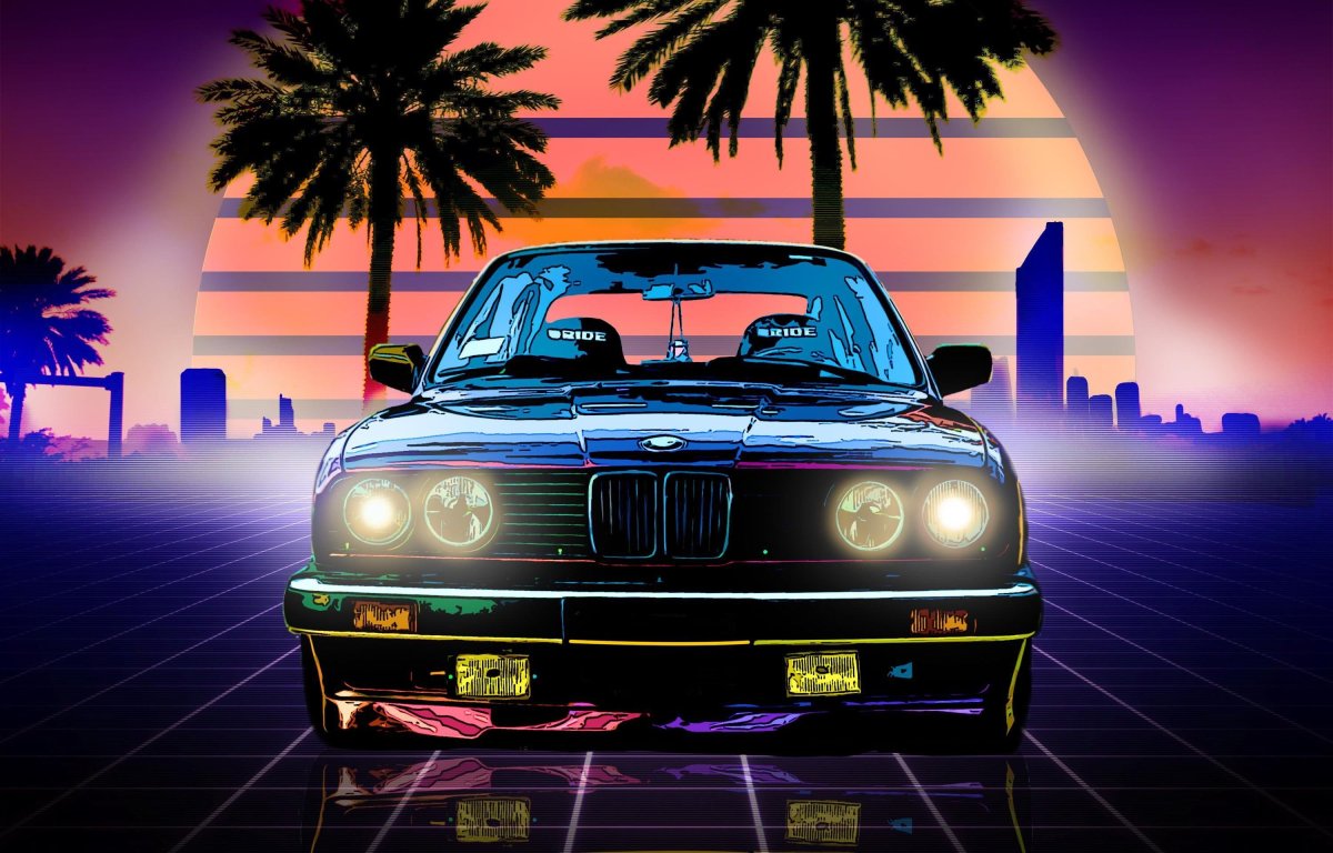 BMW e30 Neon