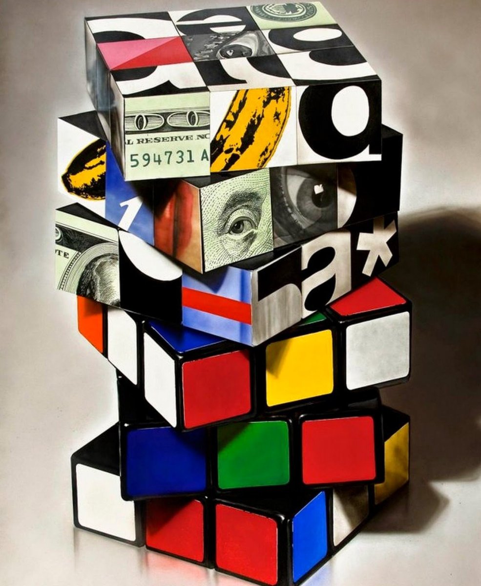 Кубик Рубика картина