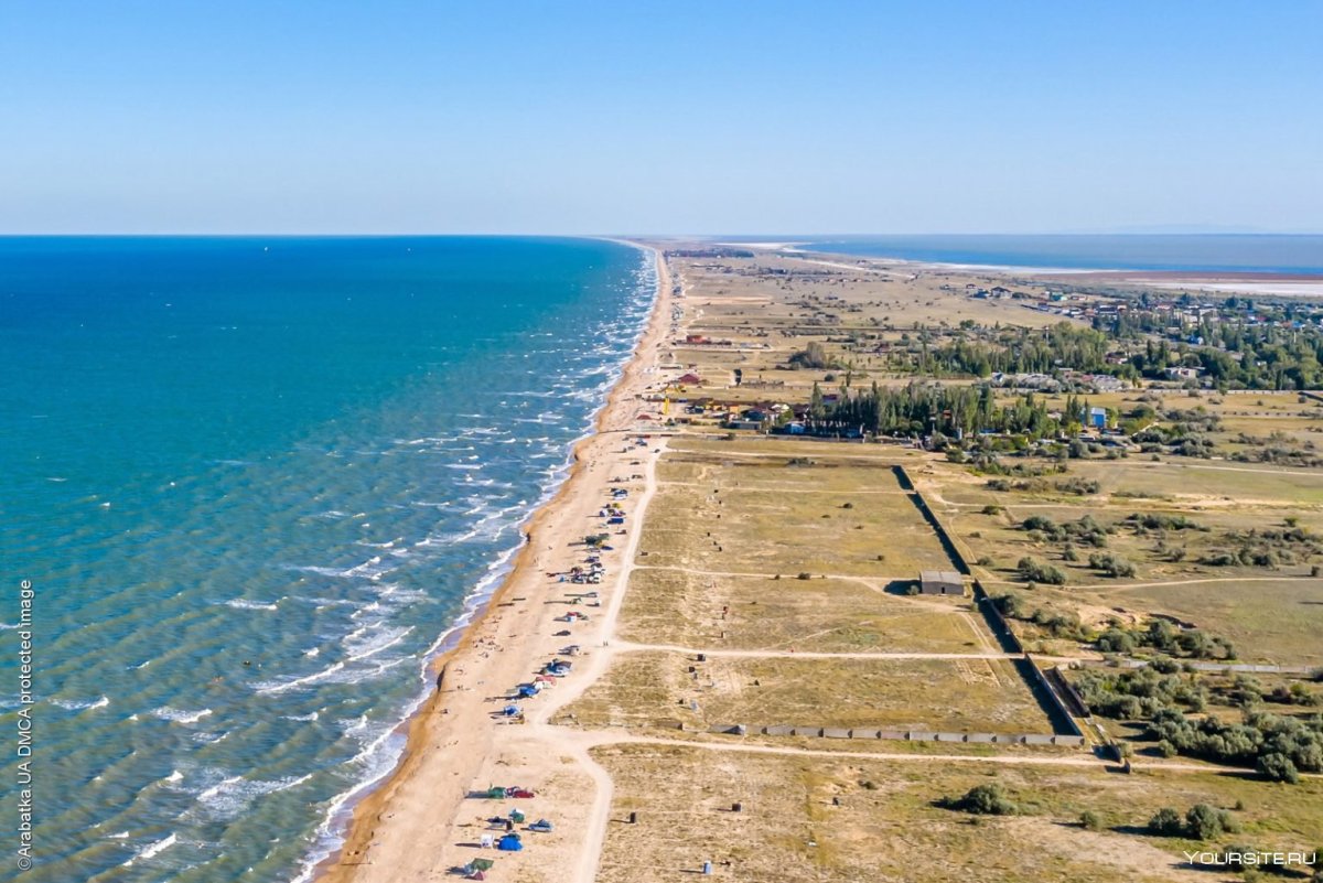 Пляж Пересыпь Азовское море