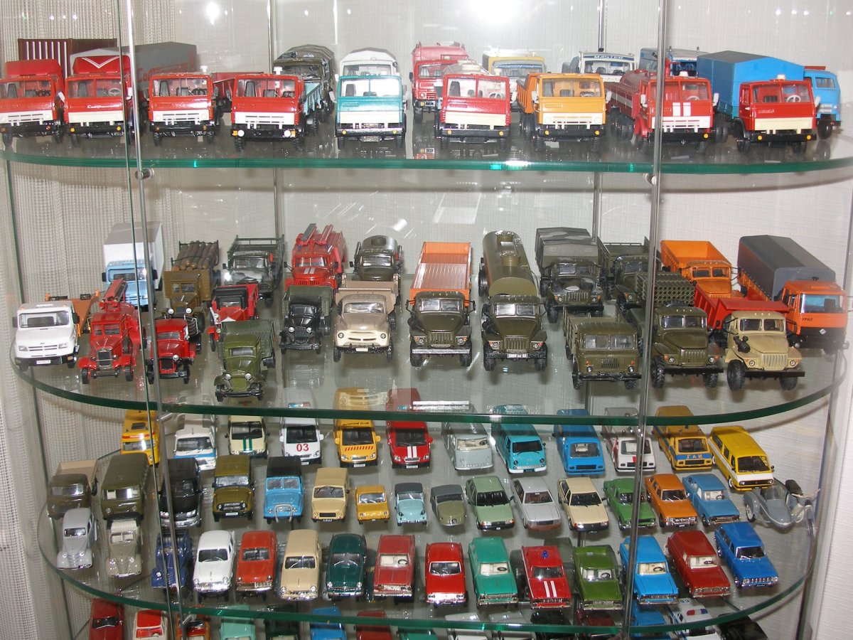 Масштабы моделей автомобилей