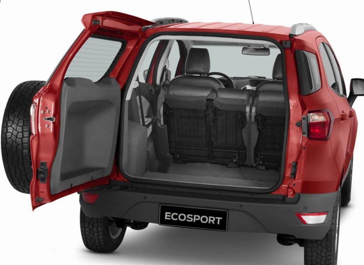 Форд ЕСО Sport багажник размер