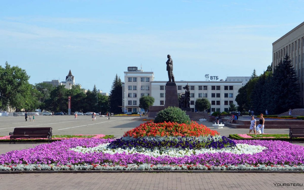 Центральная площадь Ставрополь