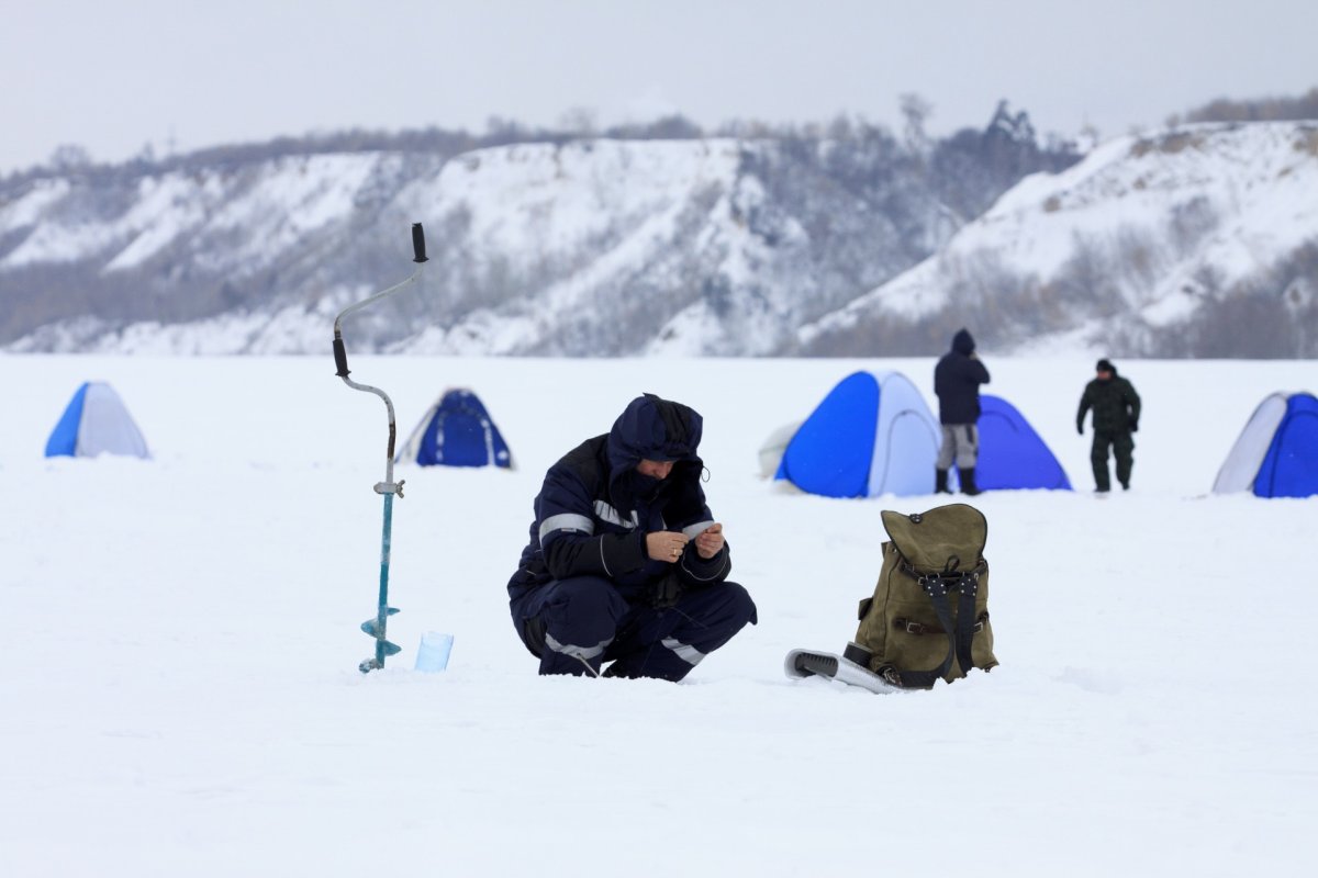 Рыбалка в Барнауле зимой