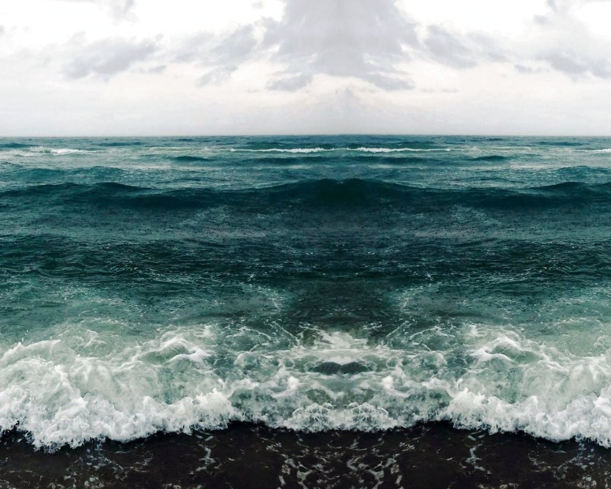 Квадратные волны в море