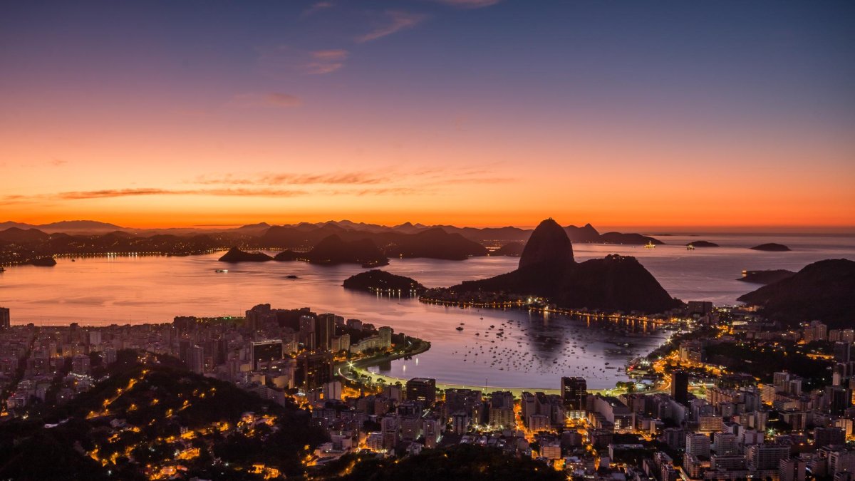 Вечерний Рио де Жанейро